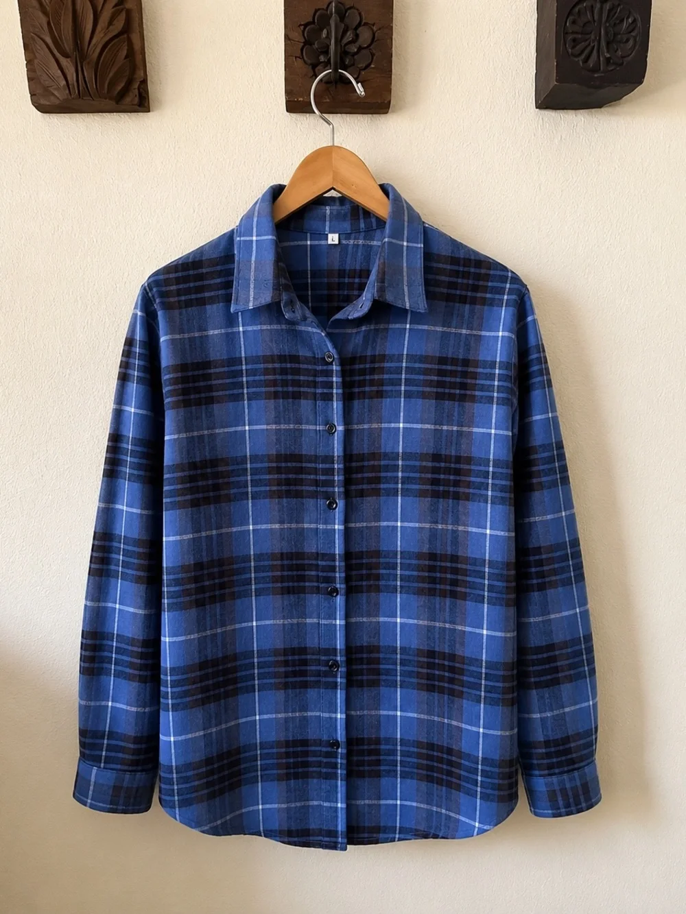 Blue flannel - Picture 3 of 3
